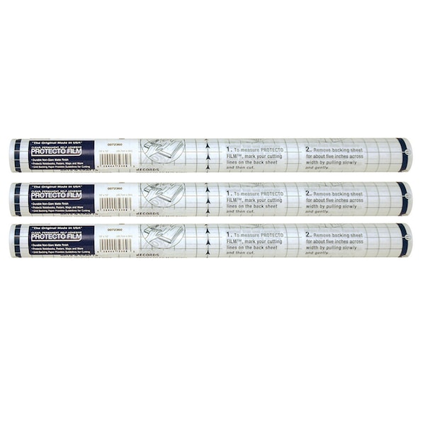 Protecto Film, 18 x 10, Clear, PK3
